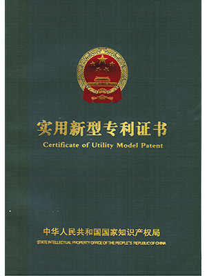 爵士龍-實用新型專利證書